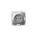Розетка с заземлением ELBI Zena Vega 609-011000-217