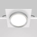 Встраиваемый светильник Maytoni Technical Hoop DL086-GX53-SQ-WS