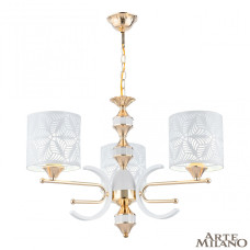 Подвесная люстра Arte Milano Florentia-2097 302097/3 Wh/Gd