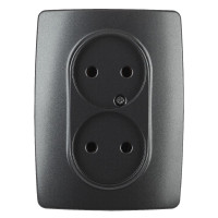 Розетка 2x2P Эра 12-2107-05 Б0031242