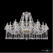 Подвесная люстра Bohemia Ivele Crystal 1413/20+10/530 G