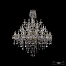 Подвесная люстра Bohemia Ivele Crystal 1415/20+10+5/400/3d Ni