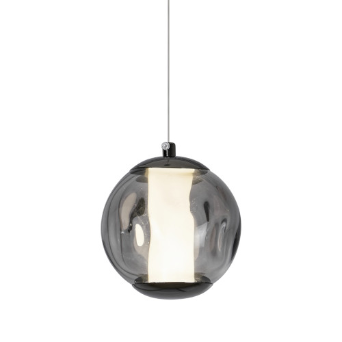 Подвесной светильник Delight Collection OD2437-1 pearl black/smoke Подвесной светильник Delight Collection OD2437-1 pearl black/smoke