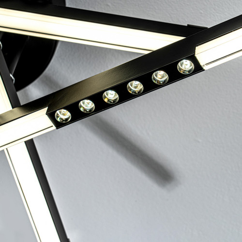 Потолочный светильник LED4U L5115-5 BK