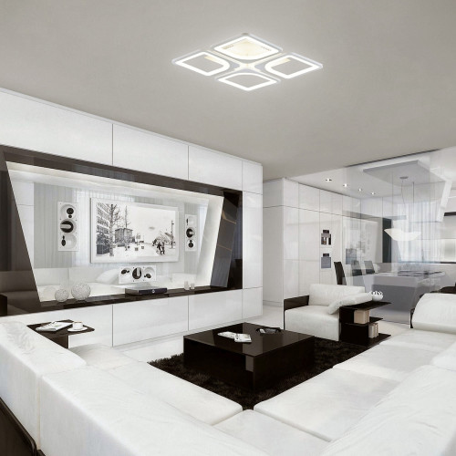 Потолочный светильник Escada Square 10220/4LED 61W