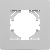 Рамка пластиковая на 1 пост Arlight FRM-PERIO-PL-1-WH 049688