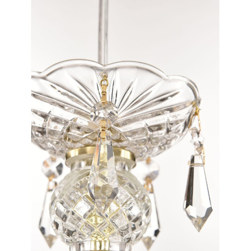 Подвесной светильник Bohemia Ivele Crystal 14781P/22 G Drops Подвесной светильник Bohemia Ivele Crystal 14781P/22 G Drops