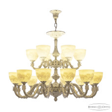 Подвесная люстра Bohemia Ivele Crystal Florence 71101/12+6/300 NW P1 U Horse