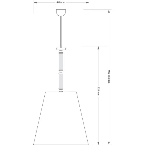 Подвесной светильник Kutek Sparone SPA-ZWD-1(N/A)