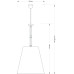 Подвесной светильник Kutek Sparone SPA-ZWD-1(N/A)