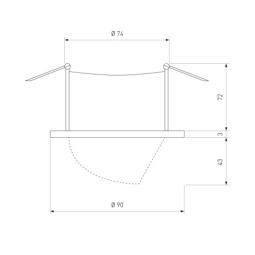 Встраиваемый светодиодный светильник Elektrostandard 9918 LED 9W 4200K серебро 4690389162435