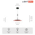 Подвесной светильник Lightera Bamako LE143L-25R