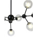 Люстра на штанге Natali Kovaltseva VENTI 81422/8C BLACK