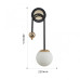 Бра Arte Milano Neapolis 274307/1B BK/GD