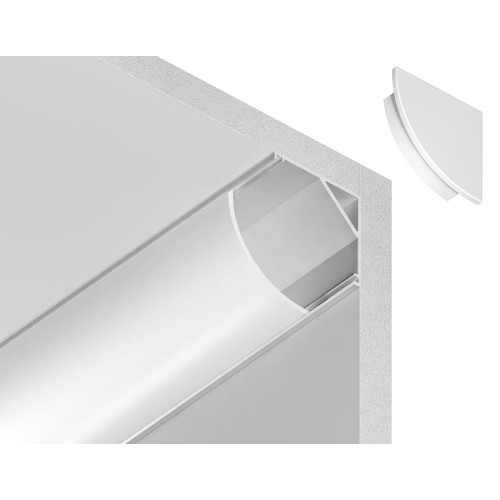 Алюминиевый угловой профиль Ambrella Light Alum Profile GP2100WH