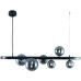 Подвесная люстра Indigo Canto 11026/8PL Black V000240
