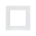 Рамка одноместная Arlight FRM-GLARE-GS-1-WH 043786