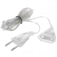 Удлинитель для подключения гирлянд Uniel UCX-Y25/100W-500 CLEAR UL-00010944