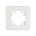 Рамка стеклянная на 1 пост Arlight FRM-OMALI-SFGS-1-WH 049675