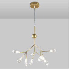 Подвесной светильник Natali Kovaltseva GRACE 75554/9С GOLD SATIN