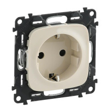 Розетка Legrand Valena Allure 16A 250V с/з винтовой зажим слоновая кость 753825