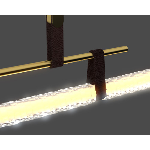 Подвесной светильник Delight Collection 8501P/L brass/clear