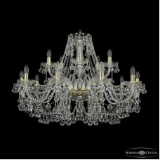 Подвесная люстра Bohemia Ivele Crystal 1409/10+5/360 G