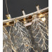 Подвесная люстра Delight Collection D8011P/R-600 gold/smoky