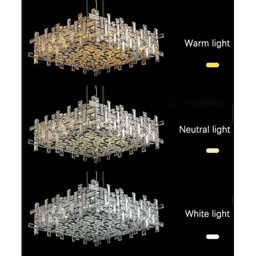 Подвесная люстра Delight Collection P7838-W80 chrome