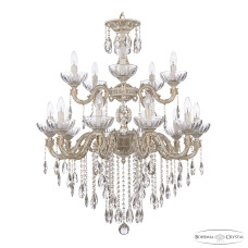 Подвесная люстра Bohemia Ivele Crystal AL79101/10+5/250/2D B WMG P Clear/M-1H