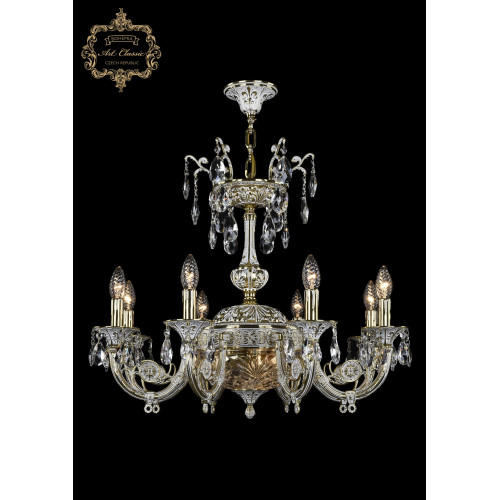 Подвесная люстра Art Classic 31.12.8.KR175SP.250IT.GW.Sp.PAL Подвесная люстра Art Classic 31.12.8.KR175SP.250IT.GW.Sp.PAL
