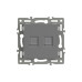 Механизм компьютерной розетки двойной Arlight SCT-MPC2-PL-GR (RJ-45, CAT6) 045338