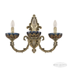 Бра Bohemia Ivele Crystal Florence 7109B15/3/210 GB P Amber-Blue/H-1I