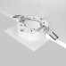 Встраиваемый светильник Maytoni Technical Hoop DL086-GX53-SQ-WS