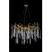 Подвесная люстра Crystal Lux Reina REINA SP8 D1000 GOLD PEARL