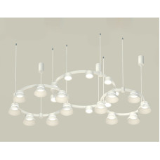 Комплект подвесного светильника Ambrella Light Techno Ring XR92082010 (A9208x3, C9241, C9236, C9231, N8112, N8140)