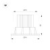 Встраиваемый светильник Arlight MS-ATOLL-BUILT-TURN-R94-10W Warm3000 (WH, 60 deg, 230V) 044603