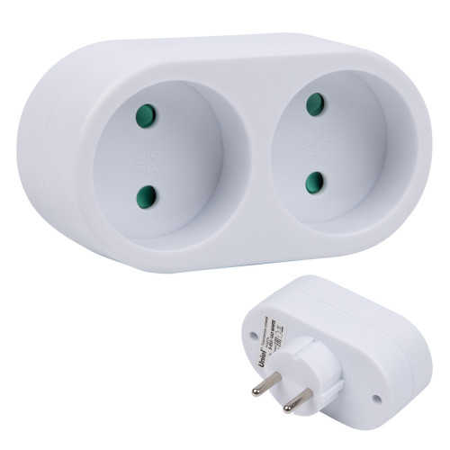 Сетевой разветвитель Uniel S-ES2-16O WHITE UL-00011233