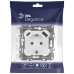 Розетка со шторками с USB type-A+C Эра Elegance 14-4108-01 Б0067736