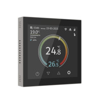 Умный сенсорный терморегулятор с LCD дисплеем Werkel 4690389218347 a071605