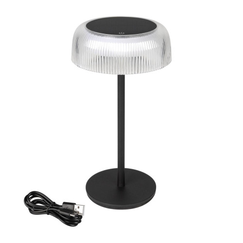 Настольная лампа аккумуляторная Arlight SP-KWALLEN-4.7W Warm2700 (Черный, 130 deg, 5V) (IP54 Металл) 060829