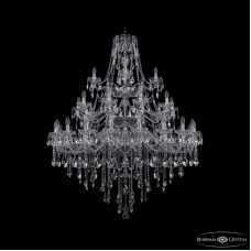 Подвесная люстра Bohemia Ivele Crystal 1415/20+10+5/460/3d Ni