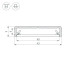 Алюминиевый профиль Arlight ALM-FLAT-S-2020 ANOD 026713(1)