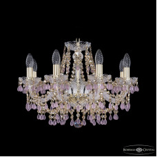 Подвесная люстра Bohemia Ivele Crystal 1410/8/195 G V7010 R777