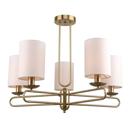 Люстра на штанге Escada Eclipse 10166/5PL Brass