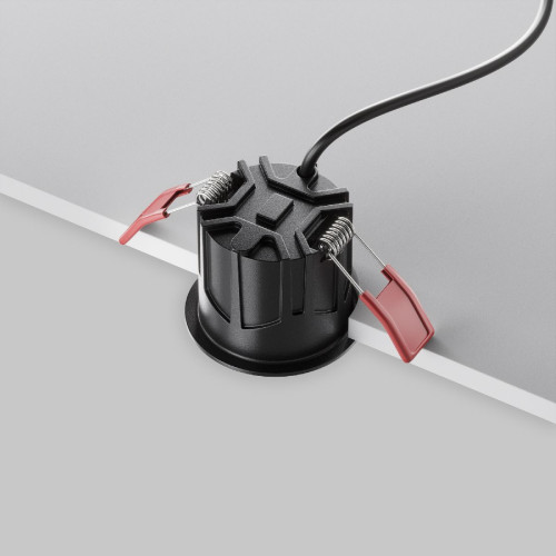 Встраиваемый светильник Maytoni Alfa LED DL043-01-10W2.7K-RD-B