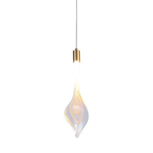 Подвесной светильник Delight Collection P98066-1 antique brass Подвесной светильник Delight Collection P98066-1 antique brass