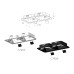 Корпус светильника Ambrella Light DIY Spot C7905