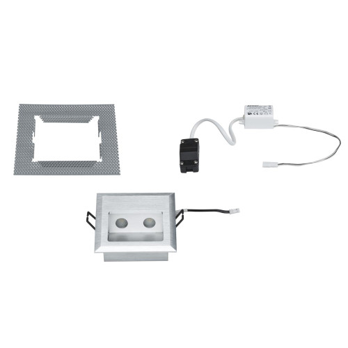 Встраиваемый светодиодный cветильник Paulmann Wall Led Quadro 93753