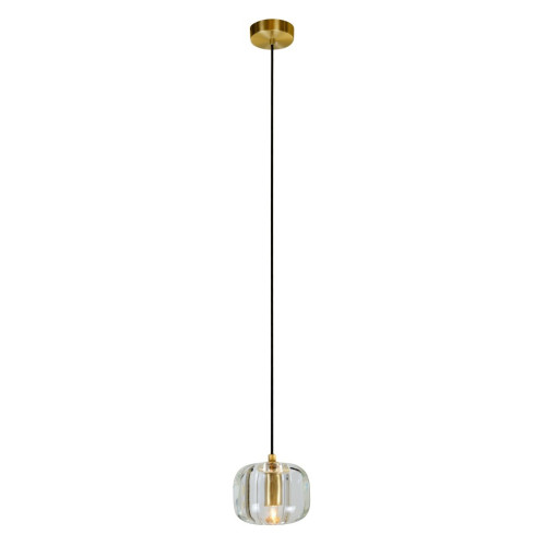 Подвесной светильник Belfast Pansy 6214-1 BR CL